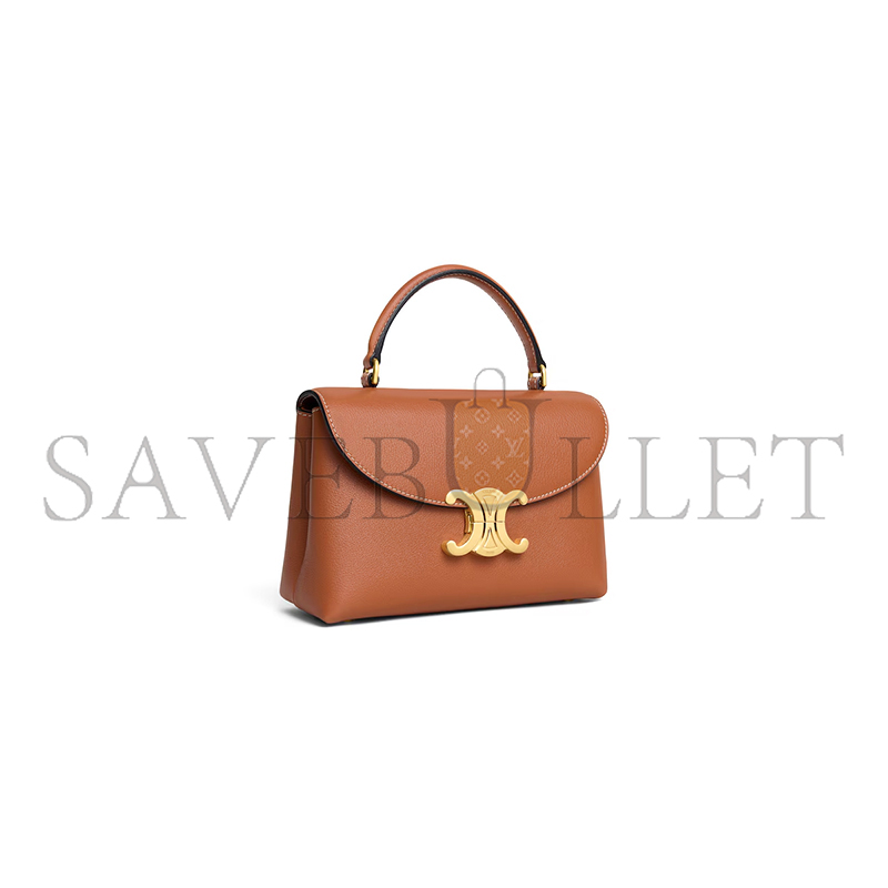 CELINE TEEN NINO BAG IN SUPPLE GRAINED CALFSKIN 118113FXK.04LU (20.5*13*8cm)